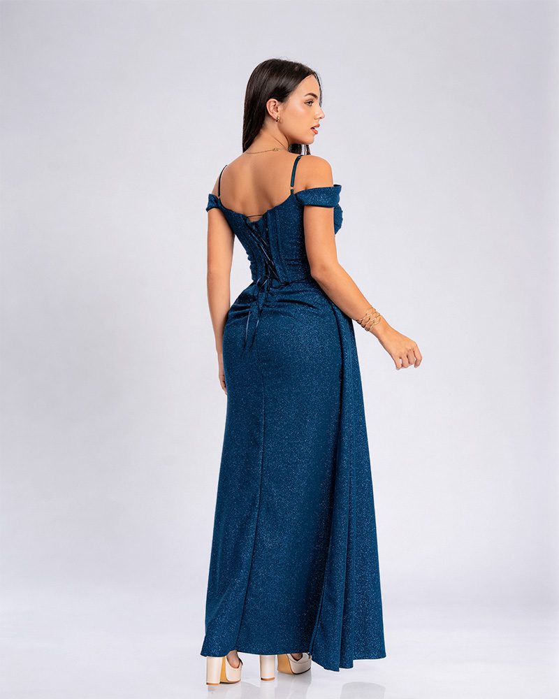 Vestido Antonella – Colección Antonella – Cobalto