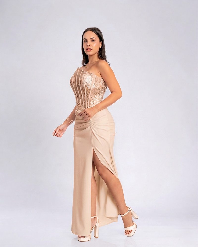 Vestido Hada – Colección Antonella – Beige