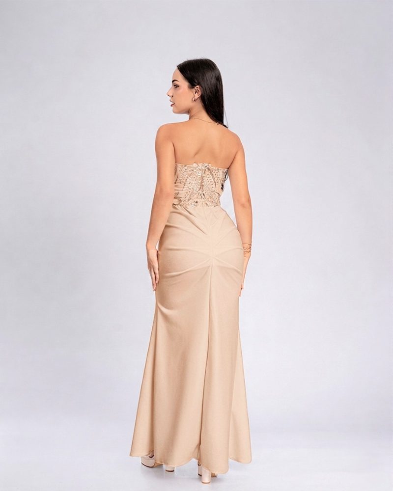 Vestido Hada – Colección Antonella – Beige