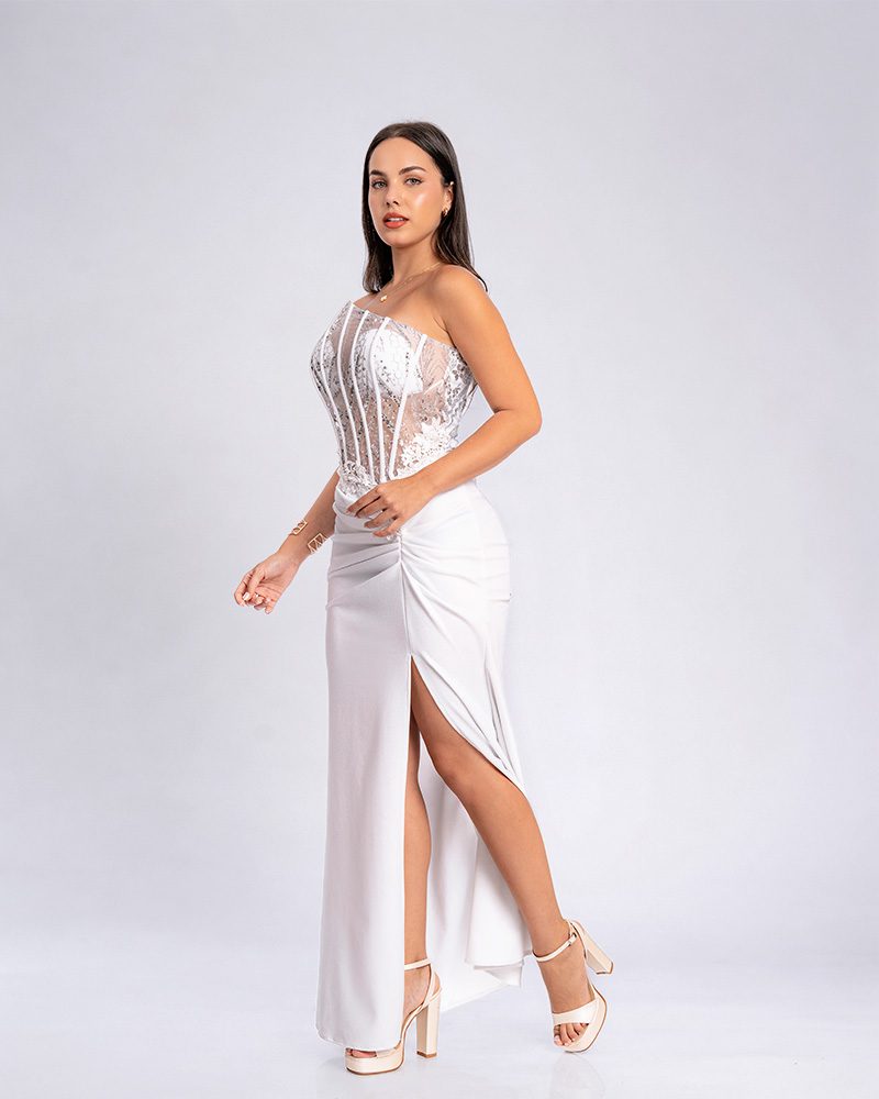 Vestido Hada – Colección Antonella – Blanco
