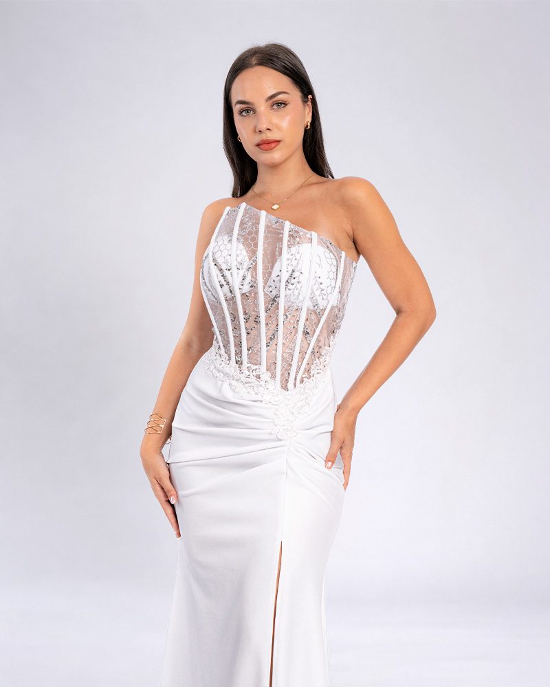 Vestido Hada – Colección Antonella – Blanco