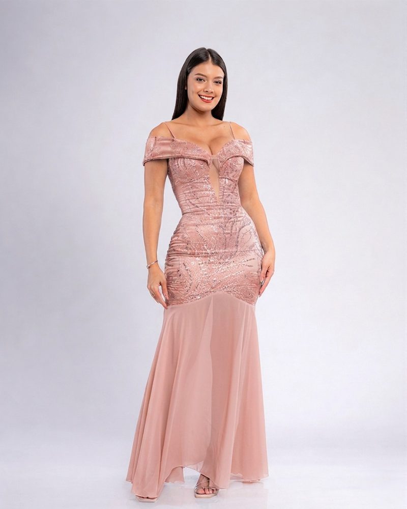 Vestido Khaterina – Colección Antonella – Melon