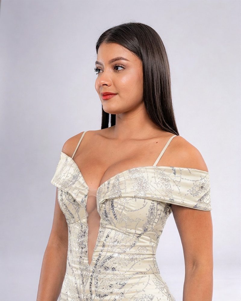 Vestido Khaterina – Colección Antonella – Perla