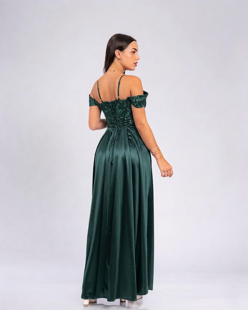 Vestido Rouse – Colección Antonella – Botella
