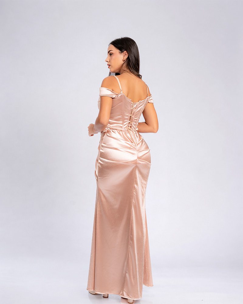 Vestido Sophie – Colección Antonella – Beige