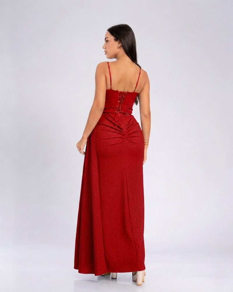 Vestido Anthonieta – Colección Antonella – Rojo