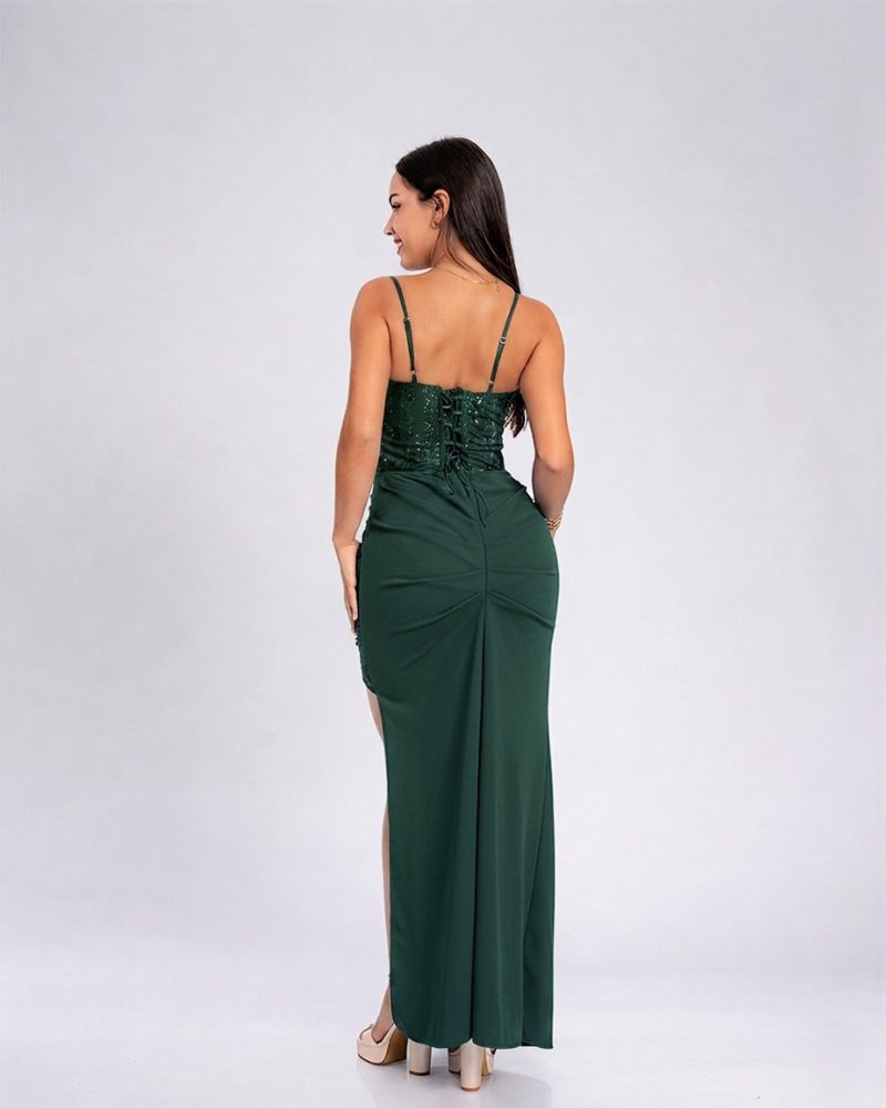 Vestido Gema – Colección Antonella – Botella