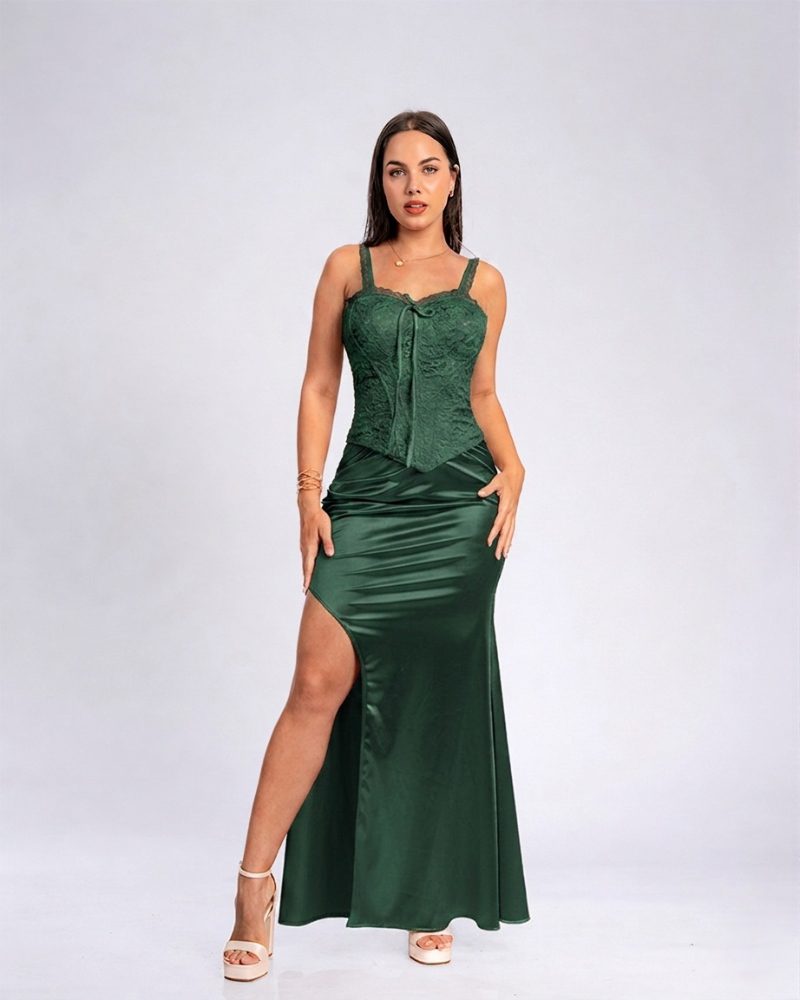 Vestido Luna – Colección Antonella – Botella