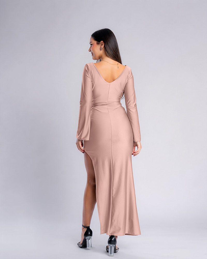 Vestido Scarlett – Beige