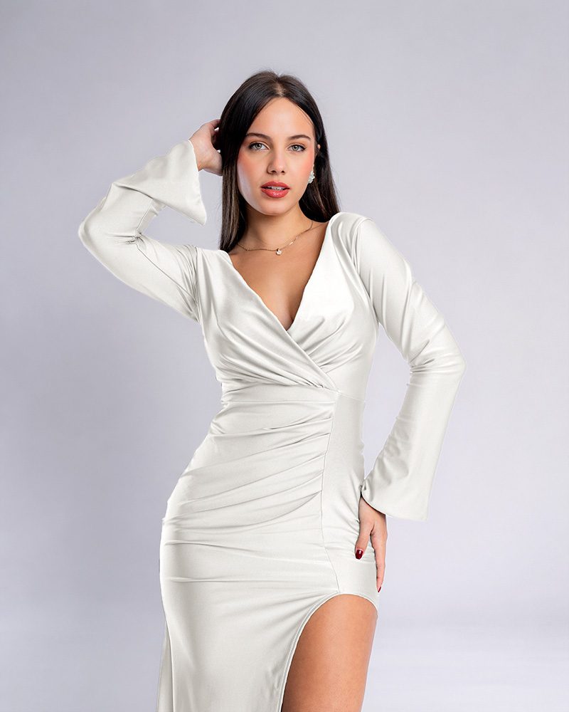 Vestido Scarlett – Blanco