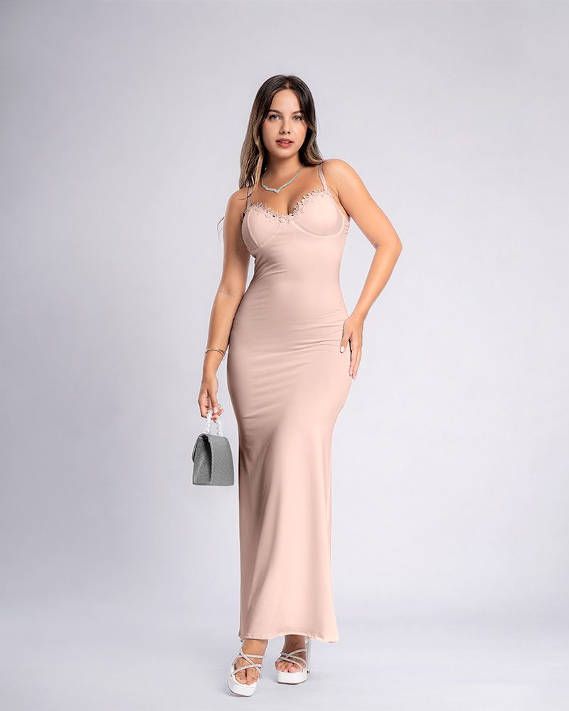 Vestido Thais – Beige